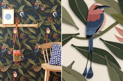 Met het duurzame behang van Studio Ditte is behangen een koud kunstje Met het duurzame behang van Studio Ditte is behangen een koud kunstje